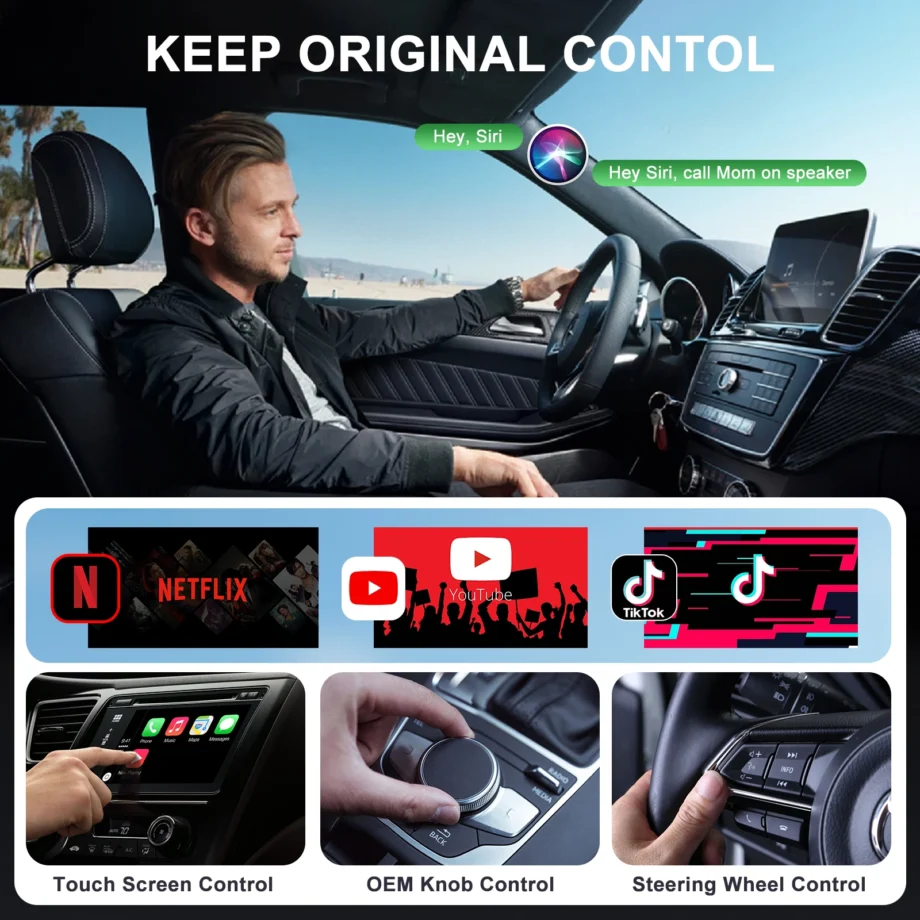 Wireless Video Carplay Adapter