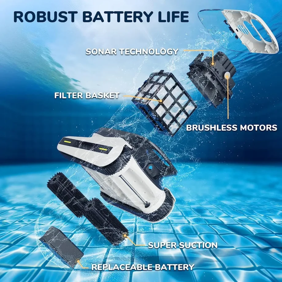 SE Robotic Pool Cleaner