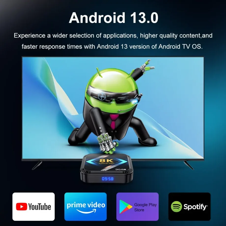 Smart TV Box Android 13