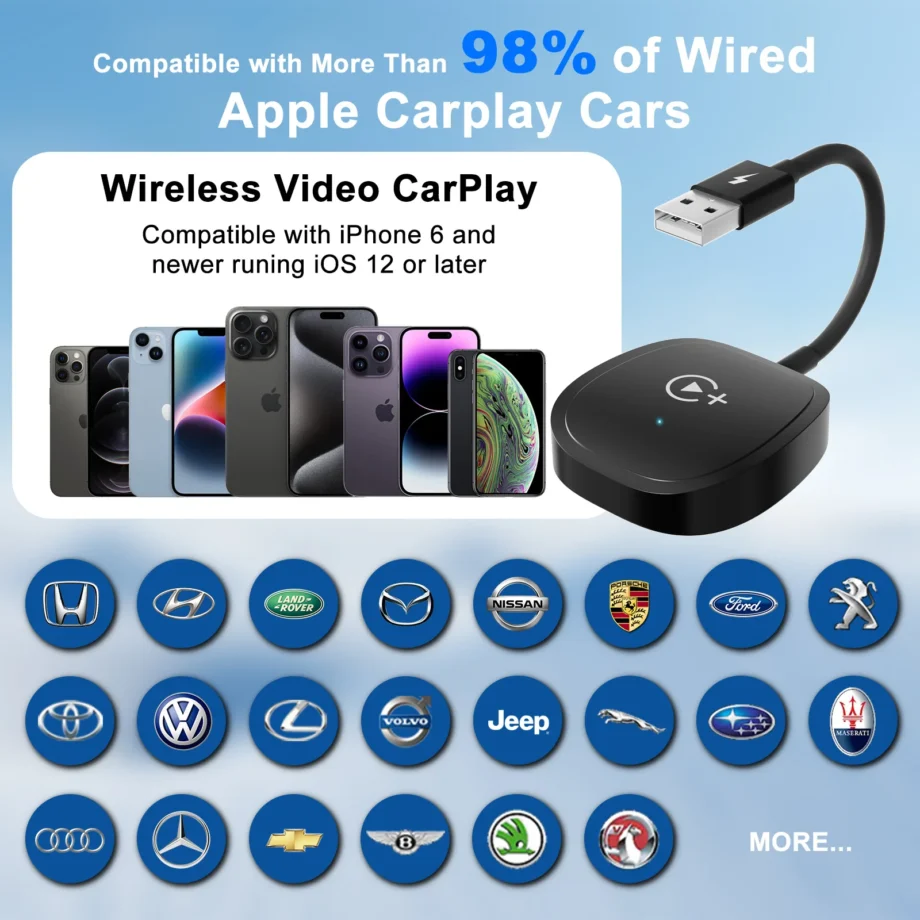 Wireless Video Carplay Adapter