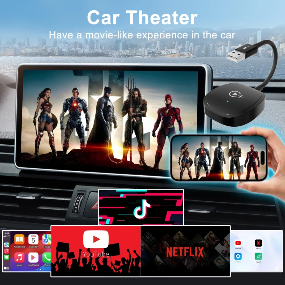 Wireless Video Carplay Adapter